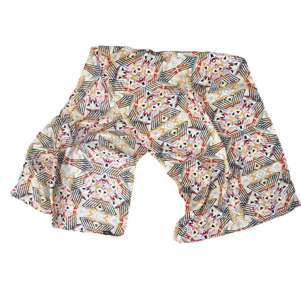 EVOLVE SILK PATTERNED SCARF